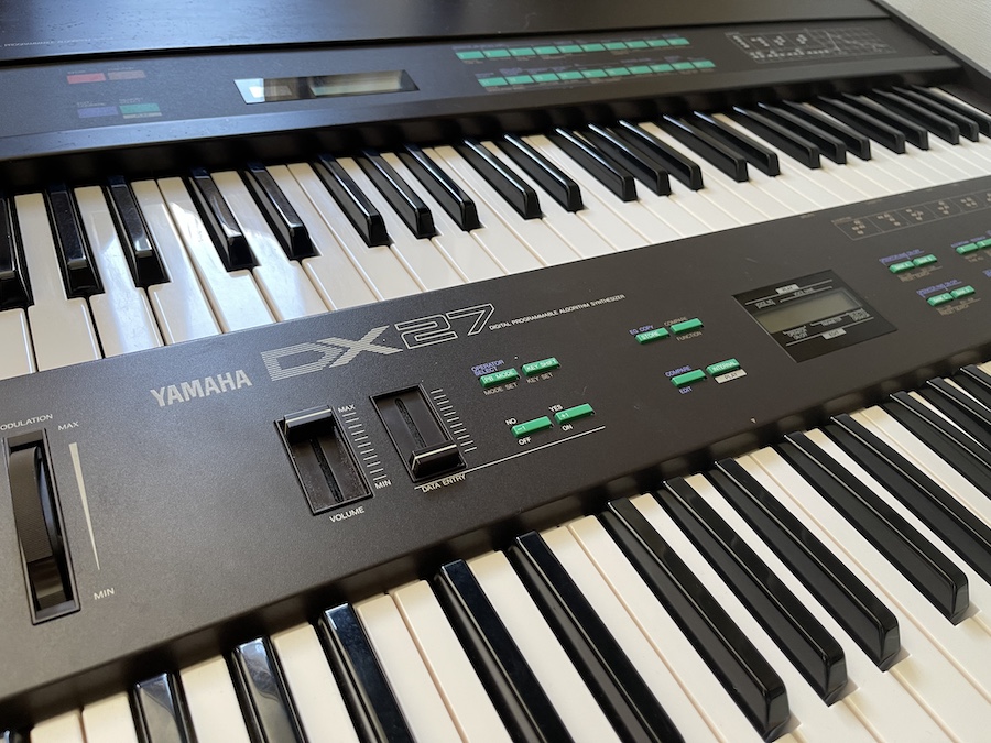 YAMAHAヤマハDX7ビンテージFM音源シンセサイザー - 鍵盤楽器