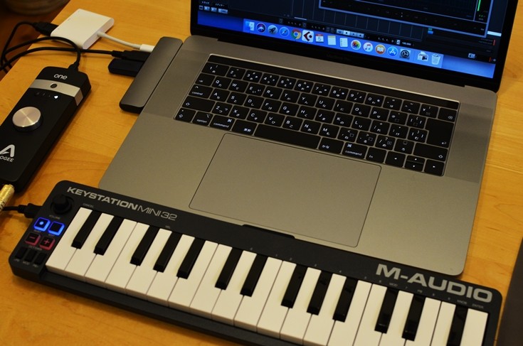 M-Audio USB MIDIキーボード Keystation Mini 32マルの出品家電一覧は